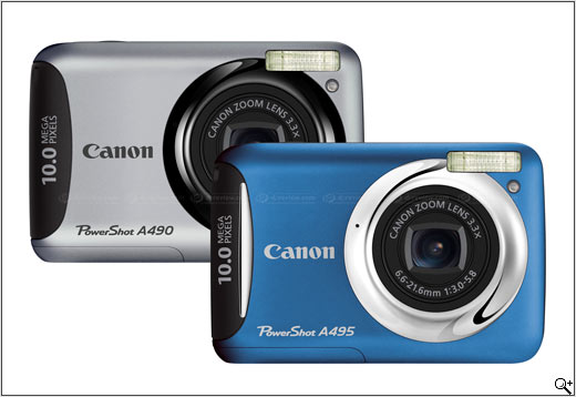 Canon Announces A490 & A495 canon a490 a495 001 - Canon Announces A490 & A495