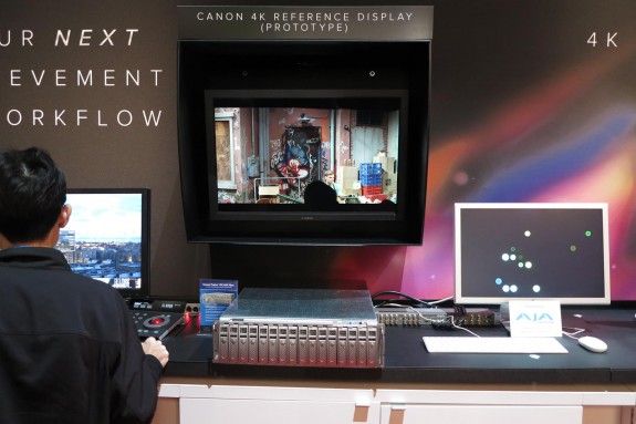 IMG 1450 575x383 - NAB 2012: Canon Shows the Goods