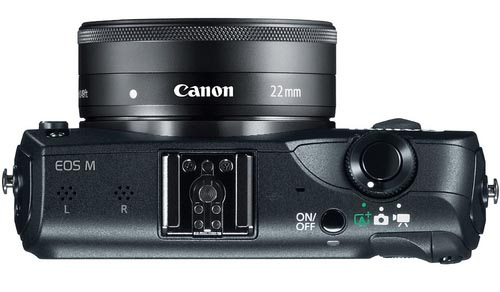 Canon EOS M Top