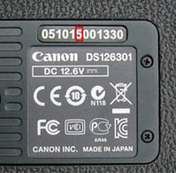 Canon EOS 1D X Service Notice Serial Numbers1 - Service Advisory: Canon EOS-1D X f/8 Autofocus Issue, Download Firmware Fix
