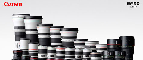 Canon Milestone – 90 Million EF Lenses Manufactured