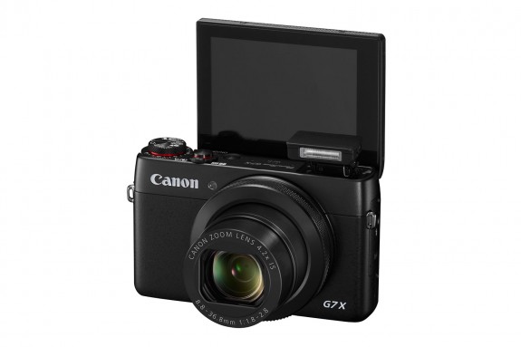 g7xscreen 575x383 - Official: Canon PowerShot G7 X