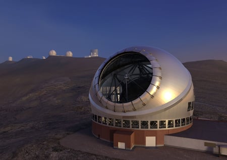 p2014nov13a - Canon Technologies Contribute to Production of Primary Mirror Used in TMT Extremely Large Telescope