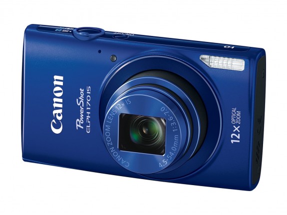 Five New PowerShot Digital Cameras From Canon U.S.A. Offer Functionality, Portability And Precision For Clear, Beautiful Photos And HD Video 170IS 575x431 - Five New PowerShot Digital Cameras From Canon U.S.A. Offer Functionality, Portability And Precision For Clear, Beautiful Photos And HD Video