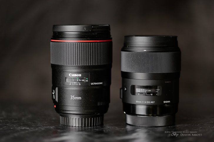 Vs Sigma - Review: Canon EF 35mm f/1.4L II