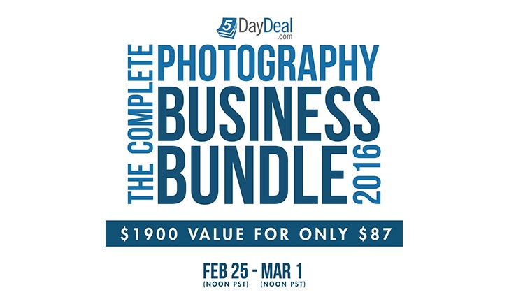 Ended: 5DayDeal Photography Business Bundle + Get a Special CR Bonus Book!