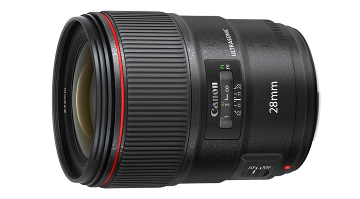Patent: Canon EF 28mm f/1.4