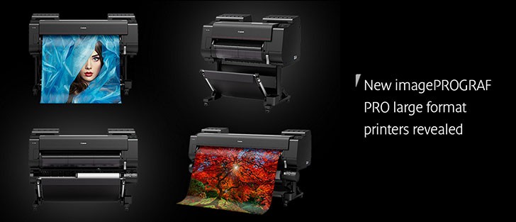 Canon Announced New ImagePROGRAF Printers