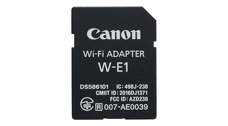 Review: Canon W-E1 Wi-Fi Adapter