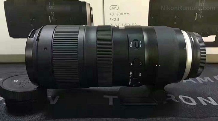 New Tamron SP 70-200mm f/2.8 Di VC USD G2 Lens Coming Soon