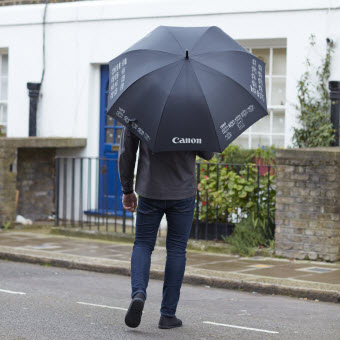 Canon Umbrella Black 1 tcm14 1551717 - Canon UK Launches New Merchandise Collection