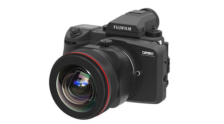 Cambo Lens Adapter for Fuji GFX50s and Canon EF Lenses