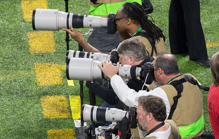 Canon Continues Leadership of DSLR Camera Market With A Dominating Performance at the Big Game in Minnesota
