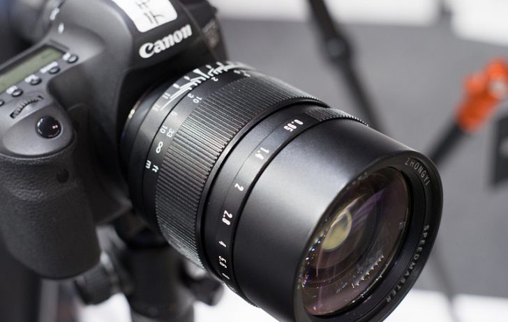 Mitakon Speedmaster 50/.95 shows up at CP+