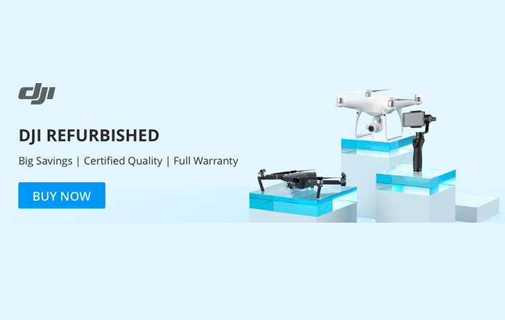 Deal: Save on Refurbished Drones & Accessories Directly from the DJI Store