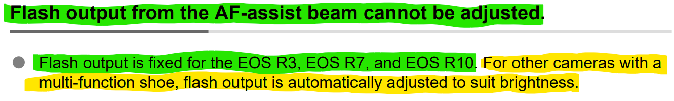 EL-5 LED AF Assist Beam Brightness.png