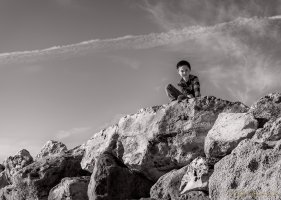 Scowling on Rocks.jpg