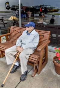 WWII Veteran and the B-25.jpg