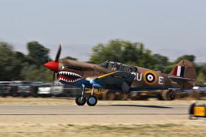 P-40 Warhawk takeoff 082716 small.jpg