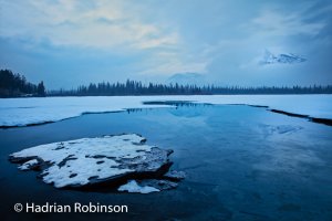 Mt Rundle Peaking Through.jpg