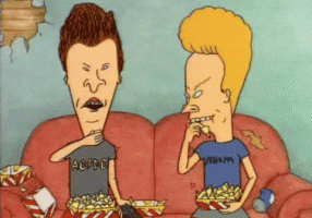 Beavis-and-Butt-Head-Eating-Popcorn-Watching-MTV.gif