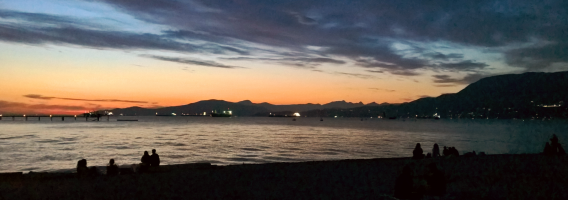 10-Sunset at Kits Beach Vancouver, Canada - September 7, 2019.png
