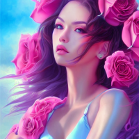 Rose_Princess_LMSDiscreteScheduler_Steps 50_Guidance 10_Seed 875489223.png