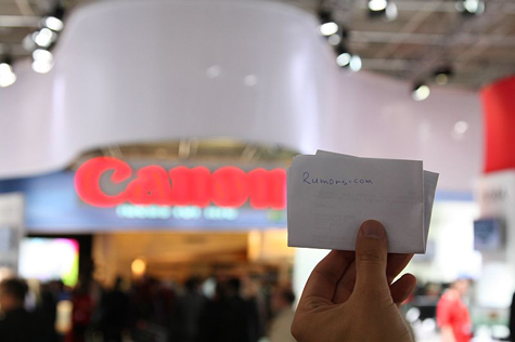 cr3 - Canon Rumors @ Photokina!
