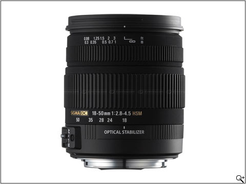 sigma18 50mm 001 - Sigma Announces 3 New Lenses