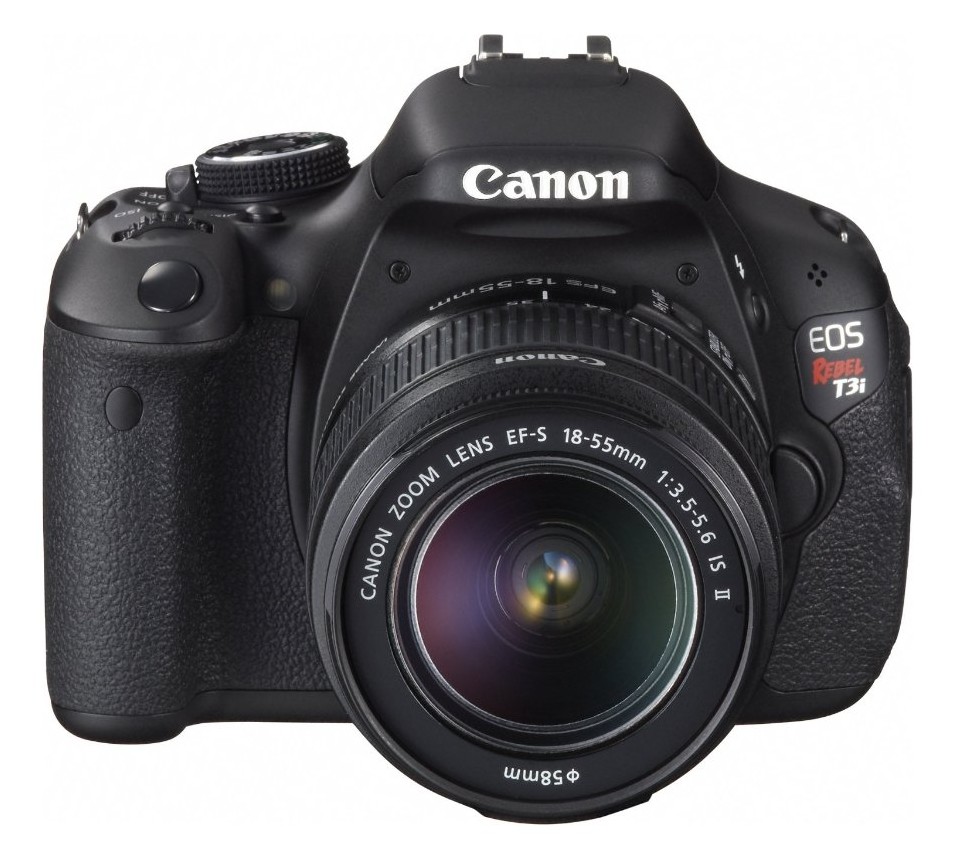 Canon T3i Front View e1297875441889 - Canon EOS Rebel T4i [CR2]