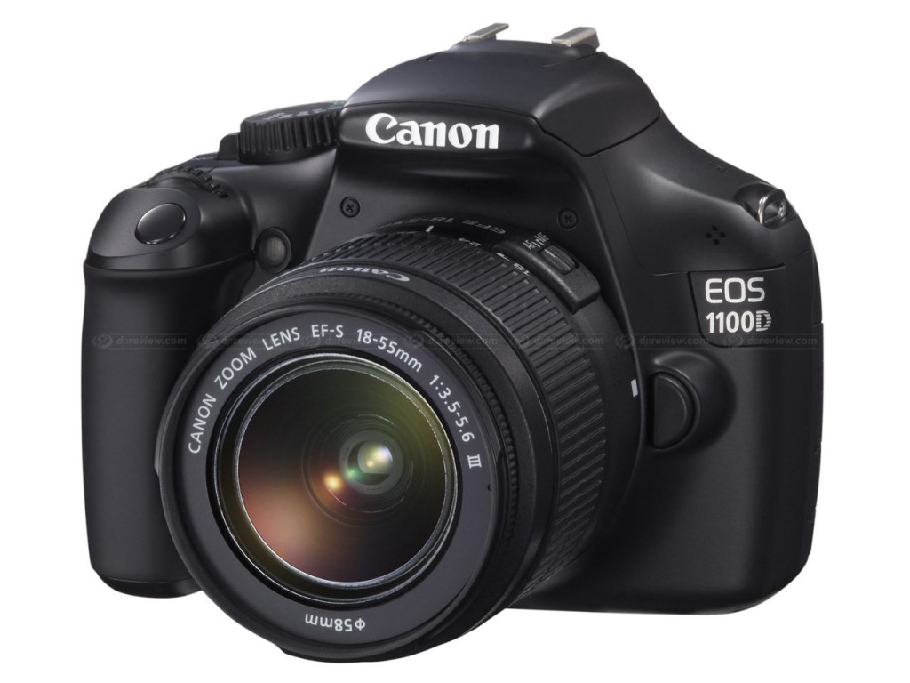 EOS 1100D BLACK FSL w EF S 18 55mm III 1024x768 - Canon T3/1100D Announced