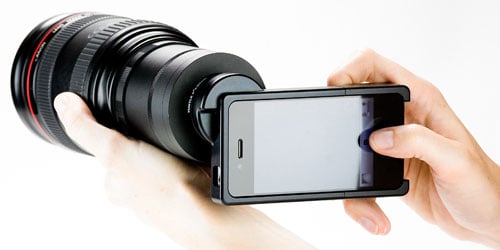 iphone4 - EF Lens Adaptor for iPhone 3 & 4!