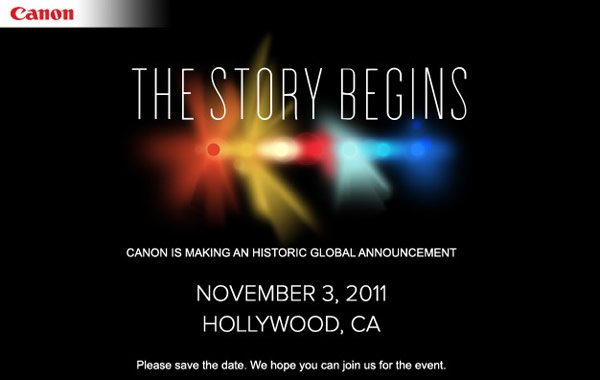 2011 09 15 thestorybeginsvrev - A Canon Hollywood Event on November 3, 2011