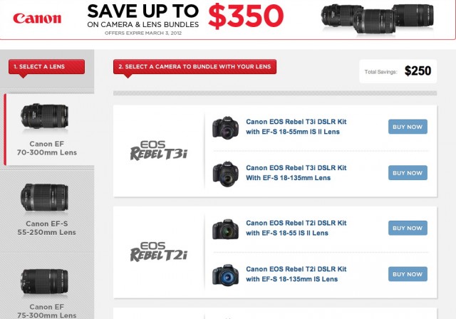 Canon DSLR and Lens Rebates 640x448 - DSLR & Lens Bundle Rebates End Soon