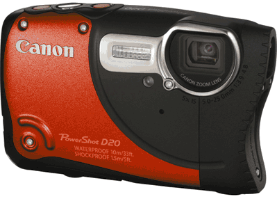 d20 - Canon PowerShot D20 Announced