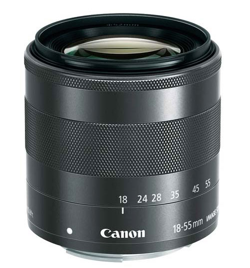eosm18551 - Canon EF-M 18-55 IS Lens & Flash Image