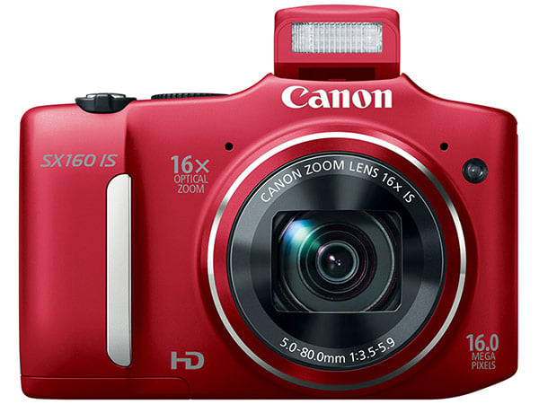 hrsx160isredfrontflashcl - Canon Officially Announces the PowerShot SX160 IS & SX500 IS