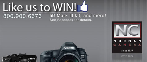 normancameracontest - Win a 5D Mark III Kit from Norman Camera