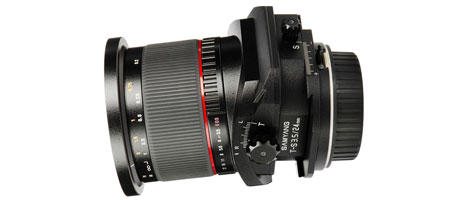 samyang24 - Samyang 24mm f/3.5 Tilt-Shift Announced