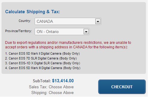 643989 10151205191609556 1481929596 n - Canon Stops B&H Photo & All Authorized US Dealers from Shipping Some Items to Canada