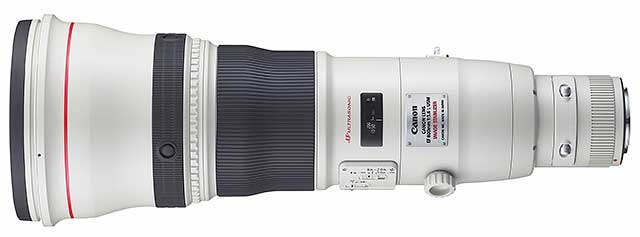 ef800is side - Canon Developing a New Slower Supertelephoto Lens [CR2]
