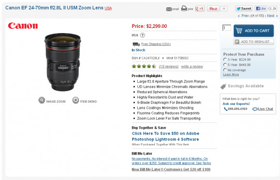 image001 575x369 - Canon EF 24-70 f/2.8L II Now in Stock at B&H
