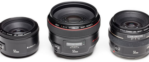 50lineup - Canon EF 50 f/1.2L Goes Missing at Canon Germany