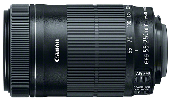 Canon EF S55 250mm f4 5.6 IS STM lens - Canon EF-S 55-250 f/4-5.6 IS STM Announced