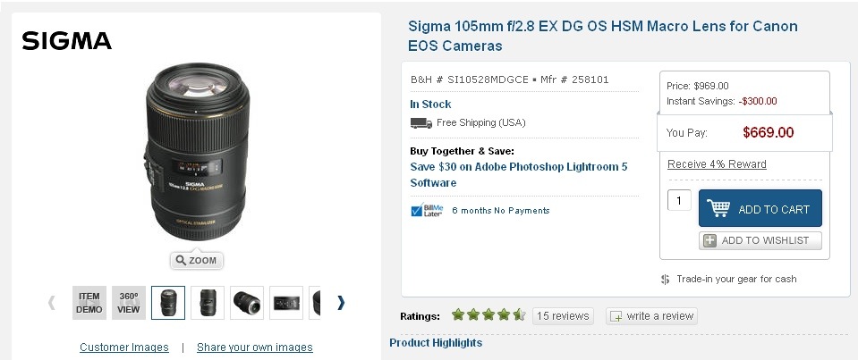 20140121 164201 - Deal Sigma 105 f/2.8 EX D&G OS Macro Lens