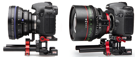 zeisslenssupport - Zacuto Launches Innovative Canon & Zeiss Cinema Lens Supports