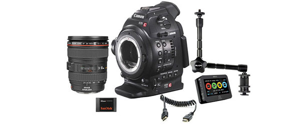 c300kit - Canon Announces New Cinema EOS C100 & C300 Kits