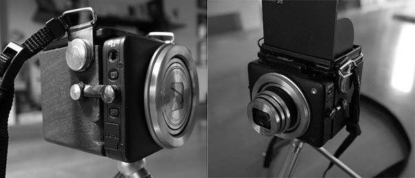 powershotnrollei - Convert the PowerShot N into a Rolleiflex Style Camera
