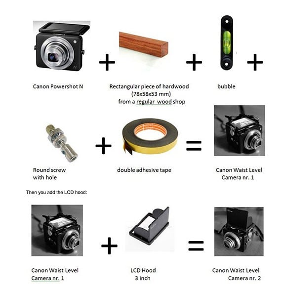schema 575x575 - Convert the PowerShot N into a Rolleiflex Style Camera