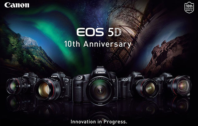 5d10year - Canon EOS 5D Series Celebrates 10 Year Anniversary